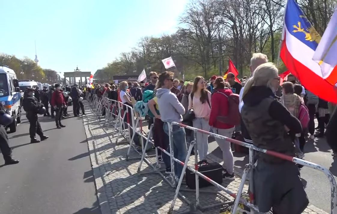 Live Streams von der Demo in Berlin 21.04.2021