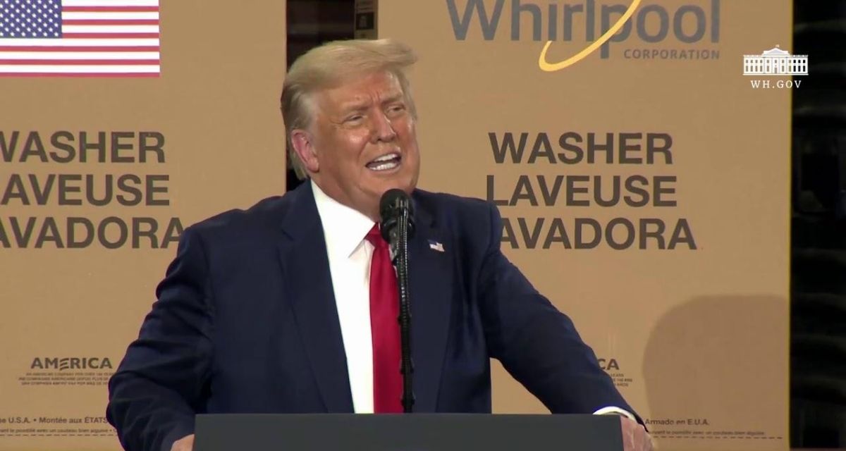 trump rede bei whirlpool in ohio